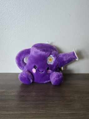 Aurora Palm Pals Flo Watering Can Purple Plush Toy